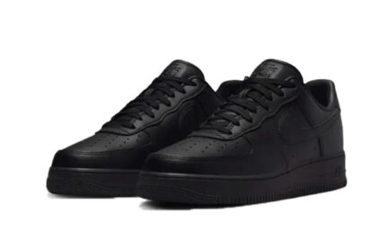 Nike Air Force 1 Low Fresh Black - vue 2
