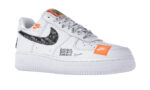 Nike Air Force 1 Low Just Do It Pack White/Black - vue 5