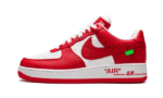 Nike Air Force 1 Low Louis Vuitton White Red authentique