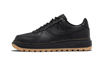 Nike Air Force 1 Low Luxe Black Gum authentique