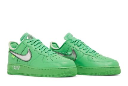 Nike Air Force 1 Low Off-White Light Green Spark - vue 2
