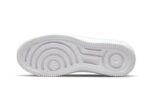 Nike Air Force 1 Low Platform Triple White - vue 3
