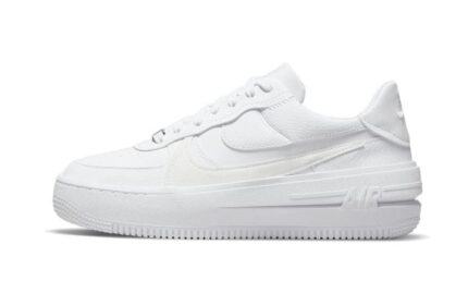 Nike Air Force 1 Low Platform Triple White authentique