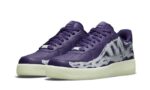 Nike Air Force 1 Low Purple Skeleton Halloween (2021) - vue 2
