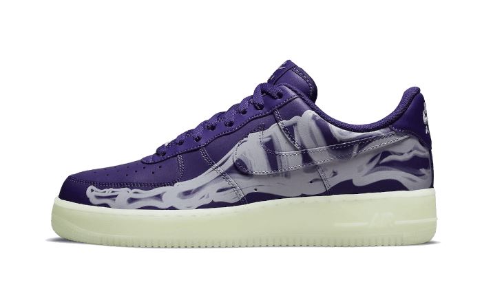 nike-air-force-1-low-purple-skeleton-halloween-2021-824705 Nike Air Force 1 Low Purple Skeleton Halloween (2021) authentique