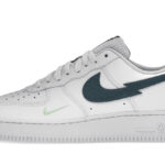 Nike Air Force 1 Low Split Swoosh White Aquamarine authentique