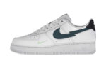 Nike Air Force 1 Low Split Swoosh White Aquamarine authentique