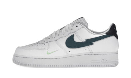 Nike Air Force 1 Low Split Swoosh White Aquamarine authentique