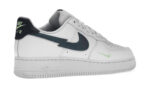Nike Air Force 1 Low Split Swoosh White Aquamarine - vue 4