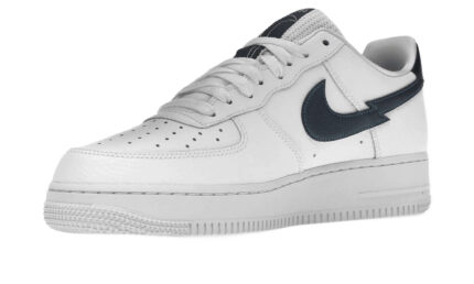 Nike Air Force 1 Low Split Swoosh White Aquamarine - vue 2