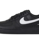 Nike Air Force 1 Low Supreme Black White authentique