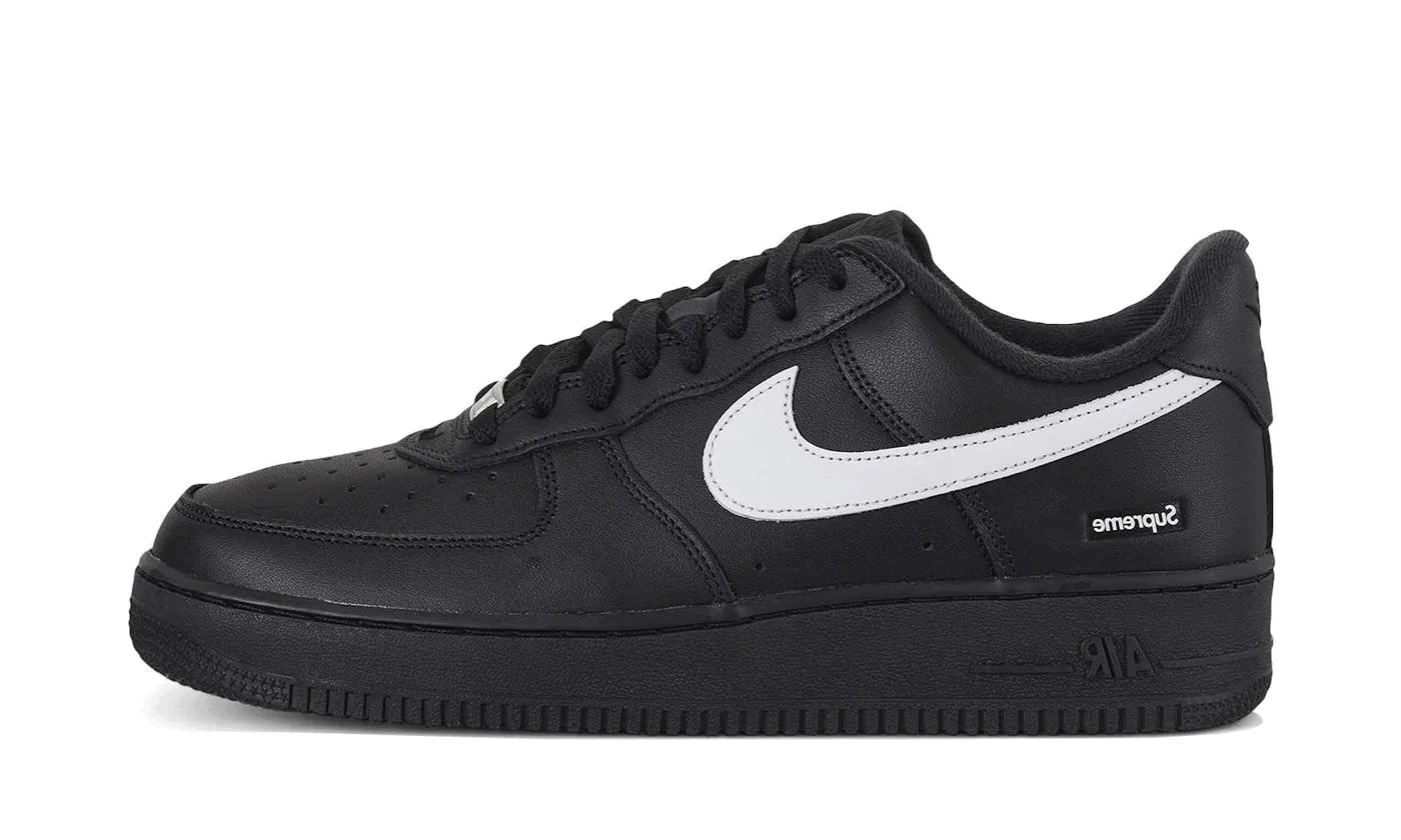 nike-air-force-1-low-supreme-black-white-100538 Nike Air Force 1 Low Supreme Black White authentique