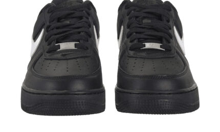 Nike Air Force 1 Low Supreme Black White - vue 2