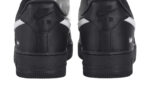 Nike Air Force 1 Low Supreme Black White - vue 3