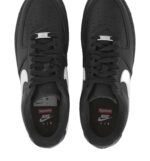 Nike Air Force 1 Low Supreme Black White - vue 4