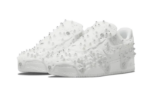 Nike Air Force 1 Low Swarovski Triple White - vue 2