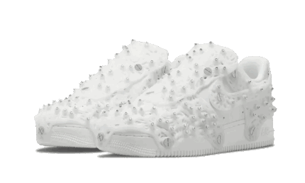 Nike Air Force 1 Low Swarovski Triple White - vue 2