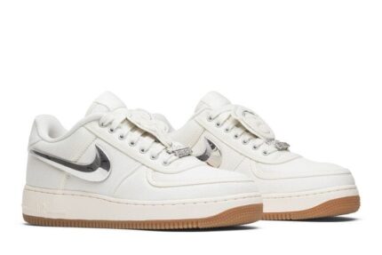 Nike Air Force 1 Low Travis Scott Sail - vue 2