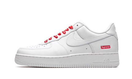 Nike Air Force 1 Low White Supreme authentique