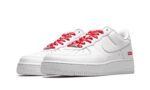 Nike Air Force 1 Low White Supreme - vue 2