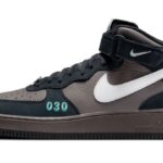 Nike Air Force 1 Mid Cave Stone authentique