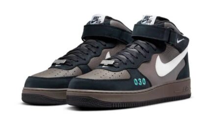 Nike Air Force 1 Mid Cave Stone - vue 2