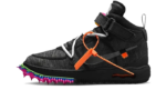 Nike Air Force 1 Mid Off-White Clear Black authentique