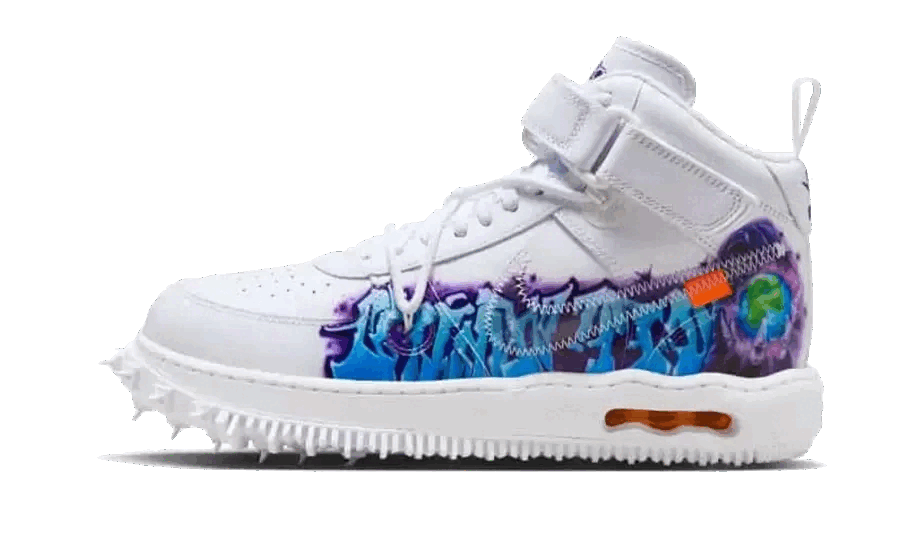 nike-air-force-1-mid-sp-off-white-graffiti-359275 Nike Air Force 1 Mid SP Off-White Graffiti authentique