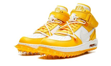 Nike Air Force 1 Mid SP Off-White Varsity Maize - vue 2