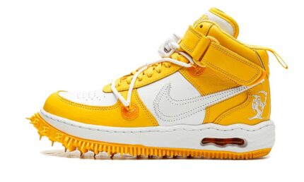 Nike Air Force 1 Mid SP Off-White Varsity Maize authentique