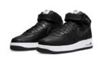 Nike Air Force 1 Mid Stussy All Black - vue 2