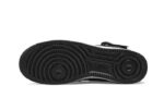 Nike Air Force 1 Mid Stussy All Black - vue 3