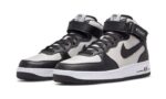 Nike Air Force 1 Mid Stussy Grey Black - vue 2