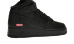 Nike Air Force 1 Mid Supreme Black - vue 3