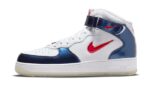 Nike Air Force 1 Mid University Red Midnight Navy authentique