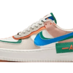 Nike Air Force 1 Shadow Sail Signal Blue Green authentique