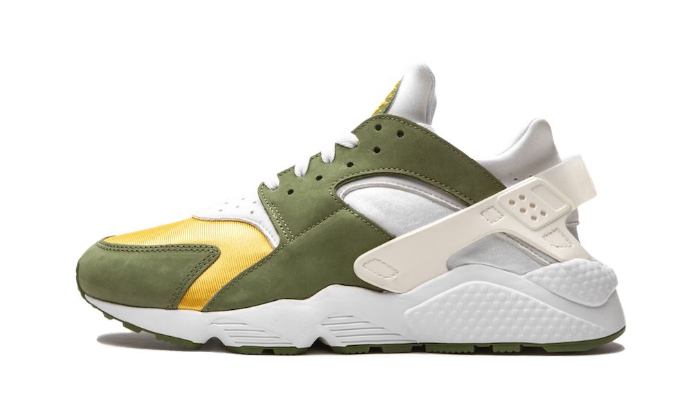 nike-air-huarache-stussy-dark-olive-2021-632722 Nike Air Huarache Stussy Dark Olive (2021) authentique