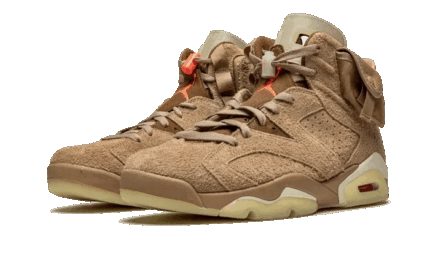 Air Jordan 6 Retro Travis Scott British Khaki - vue 2