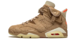 Air Jordan 6 Retro Travis Scott British Khaki authentique