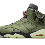 Air Jordan 6 Travis Scott Medium Olive authentique