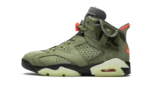 Air Jordan 6 Travis Scott Medium Olive authentique
