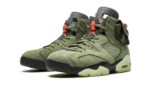 Air Jordan 6 Travis Scott Medium Olive - vue 2