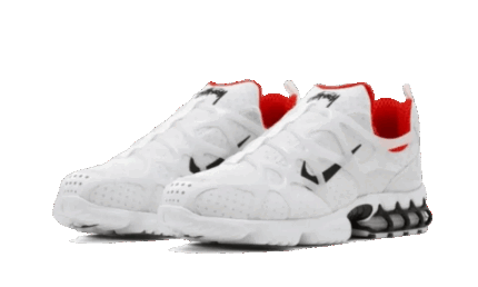Nike Air Kukini Spiridon Cage 2 Stussy White - vue 2