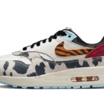 Nike Air Max 1 '87 Tiger Swoosh Cow Print authentique