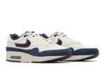 Nike Air Max 1 Coconut Milk Burgundy Crush Navy - vue 2