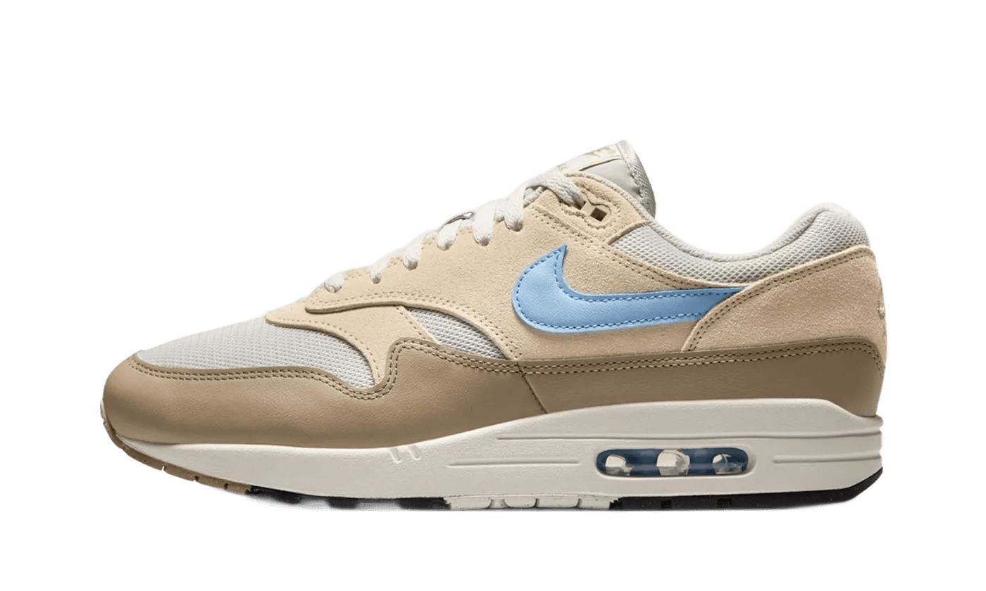 nike-air-max-1-essential-light-bonepsychic-blue-701870 Nike Air Max 1 Essential Light Bone/Psychic Blue authentique