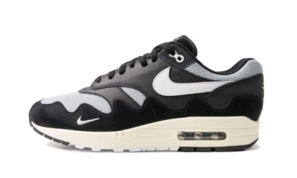 Nike Air Max 1 Patta Black Grey (Special Box + Bracelet) authentique