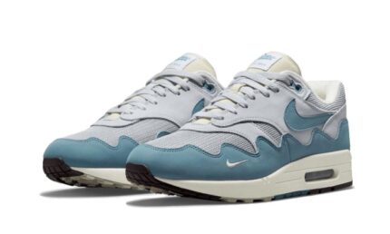 Nike Air Max 1 Patta Noise Aqua (Special Box + Bracelet) - vue 2