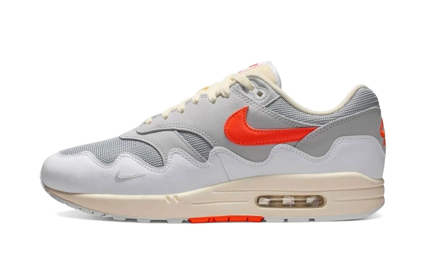 nike-air-max-1-patta-waves-white-hyper-crimson-with-bracelet-757053 Nike Air Max 1 Patta Waves White Hyper Crimson (With Bracelet) authentique