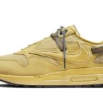 Nike Air Max 1 Travis Scott Cactus Jack Saturn Gold authentique